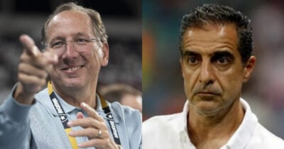 John Textor e Renato Paiva no Botafogo -  (Foto: Reprodução/Montagem TV Foco)