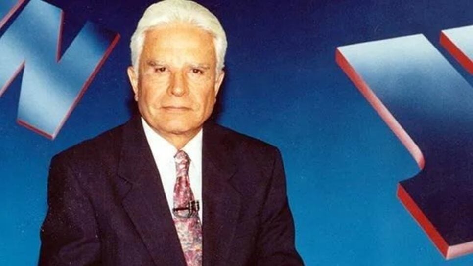 Cid Moreira era âncora do JN (Foto: Reprodução/ Divulgação)