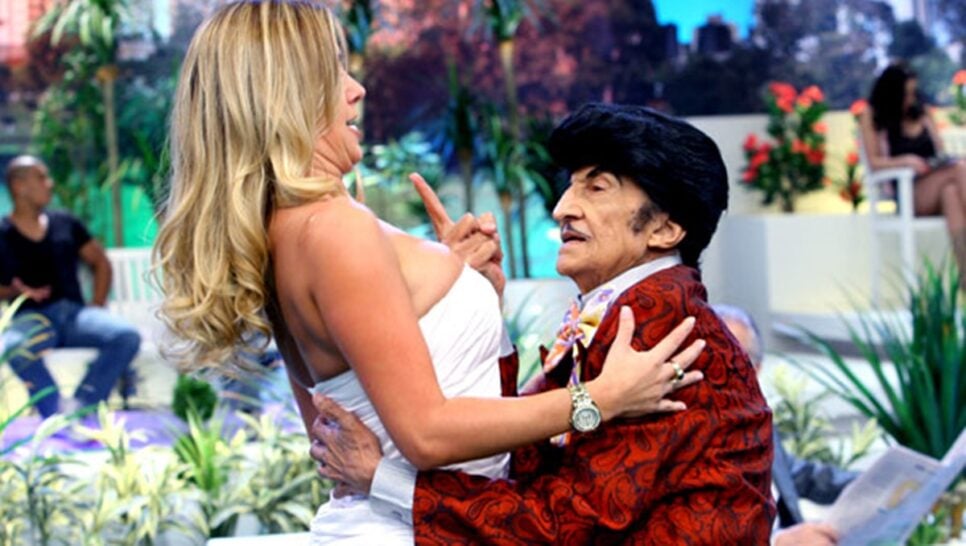 Zé Bonitinho, da Praça é Nossa, era o "perigote das mulheres" (Foto: Reprodução/ SBT)