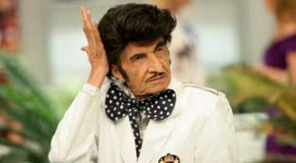 O comediante Jorge Loredo em ação (Foto: Reprodução/ SBT)