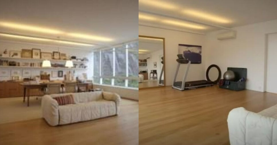Apartamento de atriz da Globo (Foto: Reprodução/GNT/Montagem TV Foco)