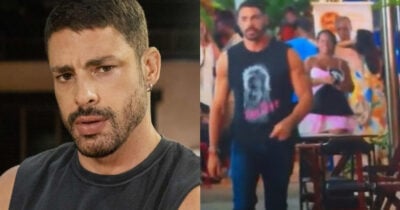 Vale Tudo: Atitude imperdoável de figurante apaga Cauã Reymond (Foto: Reprodução/Montagem TV Foco)