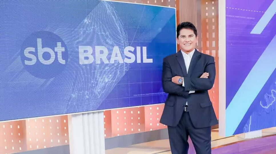 Apresentador enaltece César Filho, vitória do âncora e do jornalismo do SBT (Foto: Reprodução/ Divulgação)