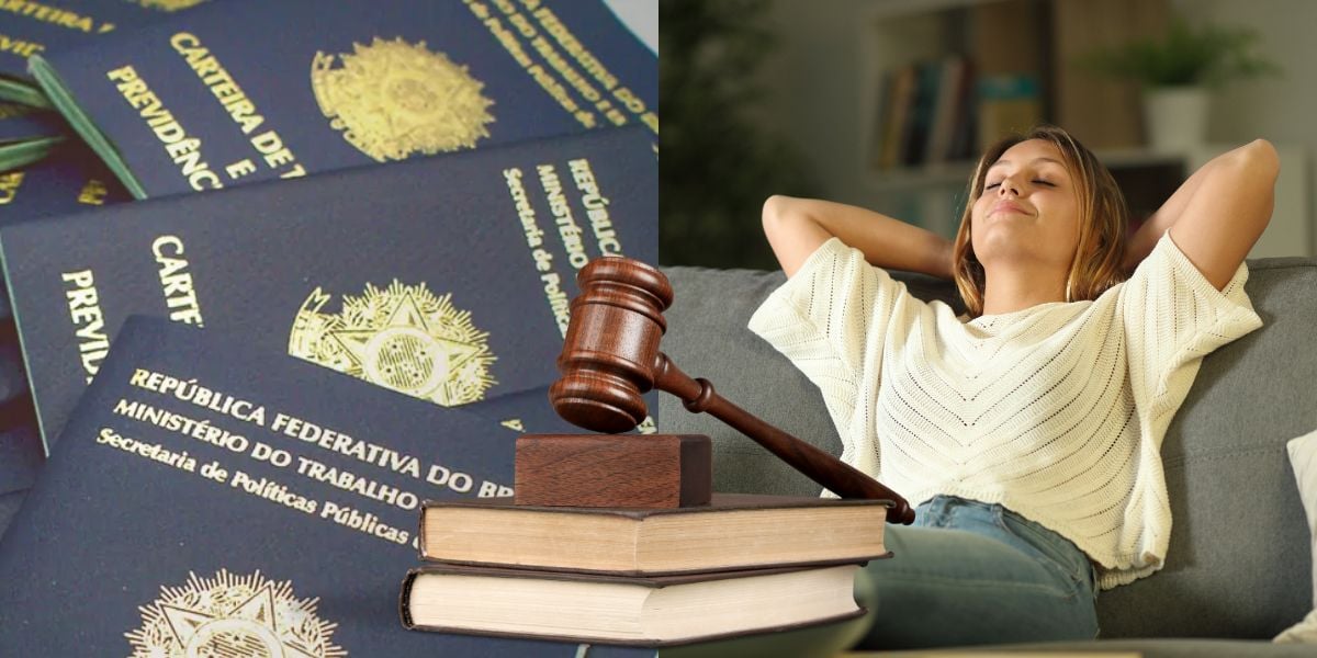 Lei trabalhista com folga extra de 60 dias a CLTs (Reprodução: Montagem TV Foco)