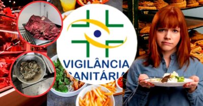 Vigilância interdita 3 restaurantes por nojeira (Foto Reprodução/Montagem/Lennita/Canva/Tv Foco)