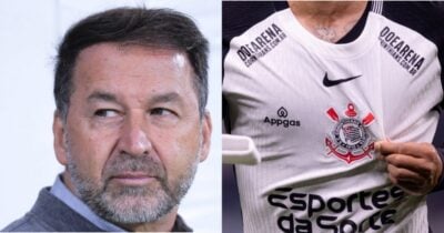 Melo arma reforço de R$ 70 milhões no Corinthians - (Montagem / TV FOCO)