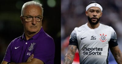Dorival avisado: Craque volta ao Corinthians para jogar com Depay (Foto: Reprodução/Montagem TV Foco)