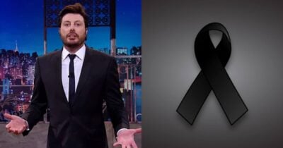 Danilo Gentili lamentou morte no elenco do The Noite, do SBT (Foto: Reprodução/ Internet)