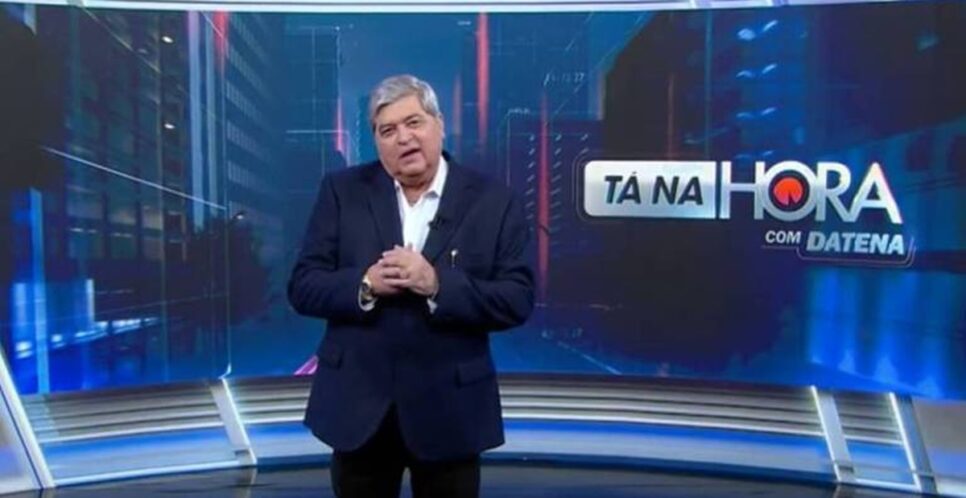 Datena se demitiu e acabou contratado por outro canal (Foto: Reprodução SBT)