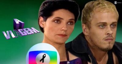 Diná e Alexandre em A Viagem (Foto: Reprodução / Globo / Montagem TV Foco)
