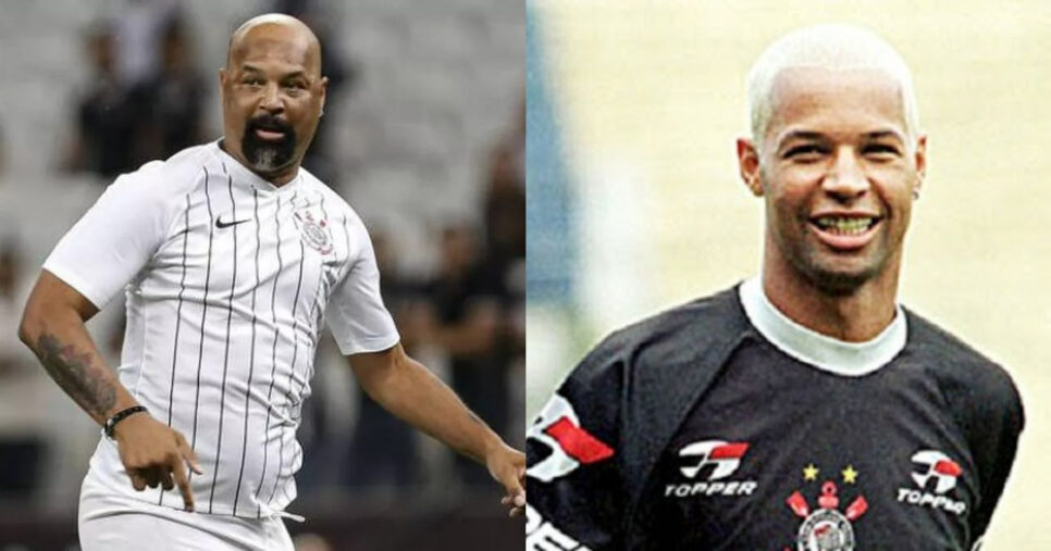 Dinei pede demissão do Corinthians (Foto: Reprodução/Montagem TV Foco)