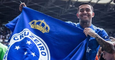 Vingança contra o Cruzeiro: Dudu aceita usar preto e branco (Foto: Gustavo Aleixo/Cruzeiro)