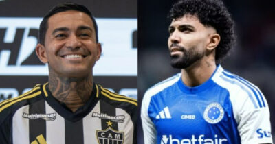 Para substituir Dudu: Cruzeiro libera PIX por nova dupla de Gabigol (Foto: Reprodução/Montagem TV Foco)