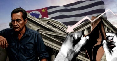 Falência de banco histórico após intervenção do Banco Central abala SP (Foto Reprodução/Montagem/Lennita/Tv Foco/Canva)
