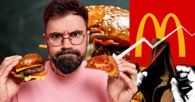 Fast food popular como o MCDonald's pede pela falência em país (Foto Reprodução/Montagem/Tv Foco/Canva/Lennita)