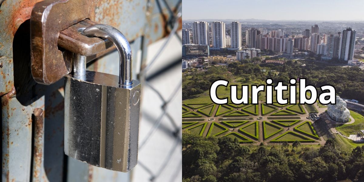 Fechamento de fábrica n°1 de Curitiba (Reprodução: Montagem TV Foco)