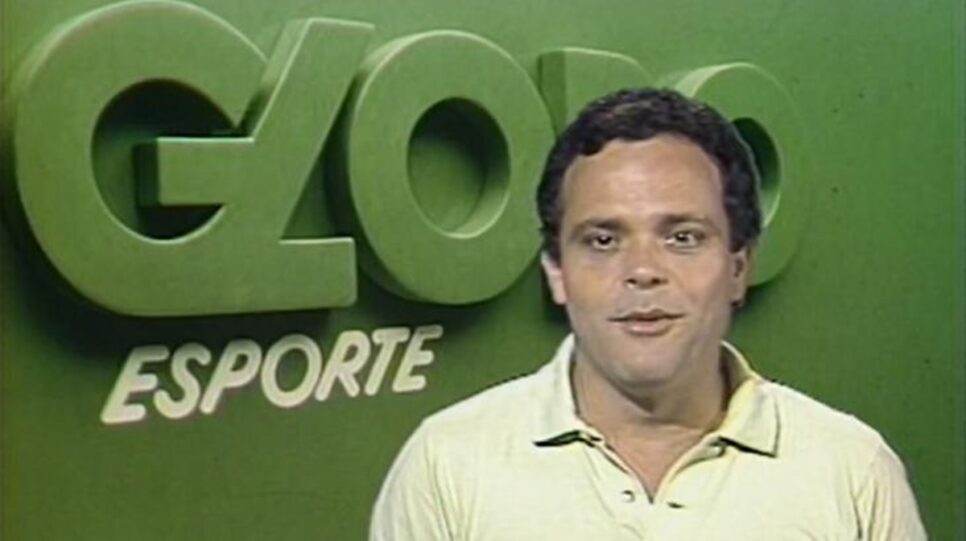 Apresentador quando comandava o Globo Esporte (Foto: Reprodução/ YouTube)