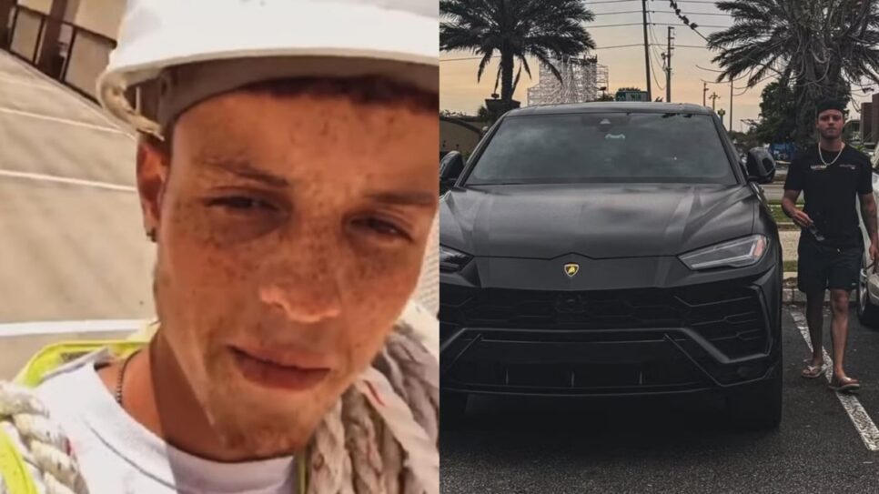 Gabriel Cravinho foi de pedreiro nos Estados Unidos, a milionário piloto de drift (Foto: Reprodução/ Instagram/ Montagem)