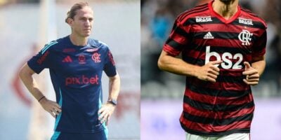 Retorno triunfal ao Flamengo para festa de Filipe Luís (Reprodução: Gilvan de Souza)