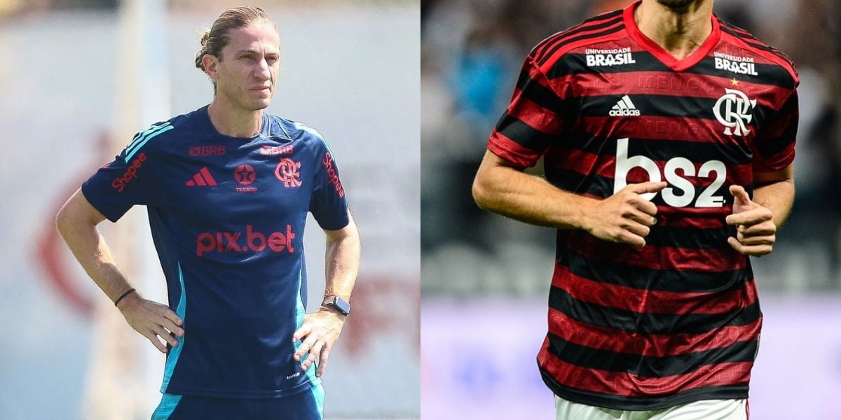 Retorno triunfal ao Flamengo para festa de Filipe Luís (Reprodução: Gilvan de Souza)