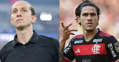 R$252M: Dupla de Pedro tem adeus aprovado no Flamengo (Foto: Reprodução/Montagem TV Foco)