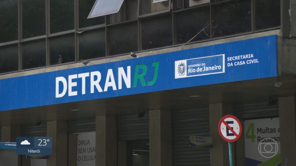 Detran RJ (Foto Reprodução/Globo)