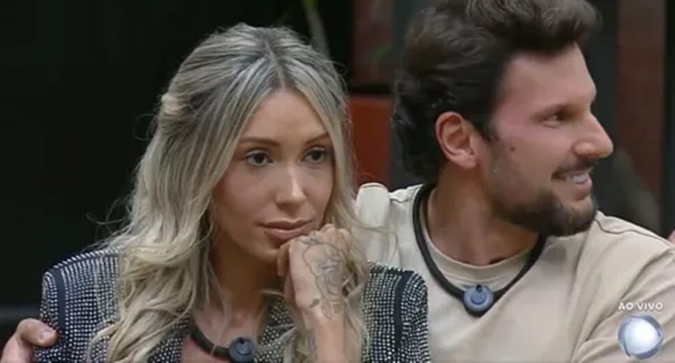 Talira e Rafael, os rivais da cantora (Foto: Reprodução/ Record)