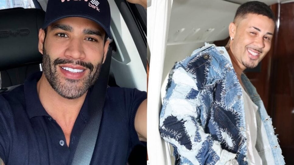 Carlinhos Maia não perdoa situação que envolveu Gusttavo Lima na cama (Foto: Reprodução/ Instagram/ Montagem)