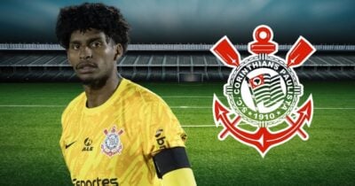 Hugo Souza (Foto: Reprodução / Corinthians / Montagem TV Foco)
