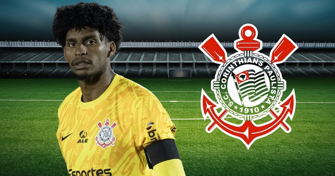 Hugo Souza (Foto: Reprodução / Corinthians / Montagem TV Foco)