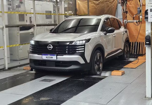 Novo Nissan Kicks 2026 é o próximo lançamento da fabricante no Brasil (Foto: Jady Peroni / Autoesporte)
