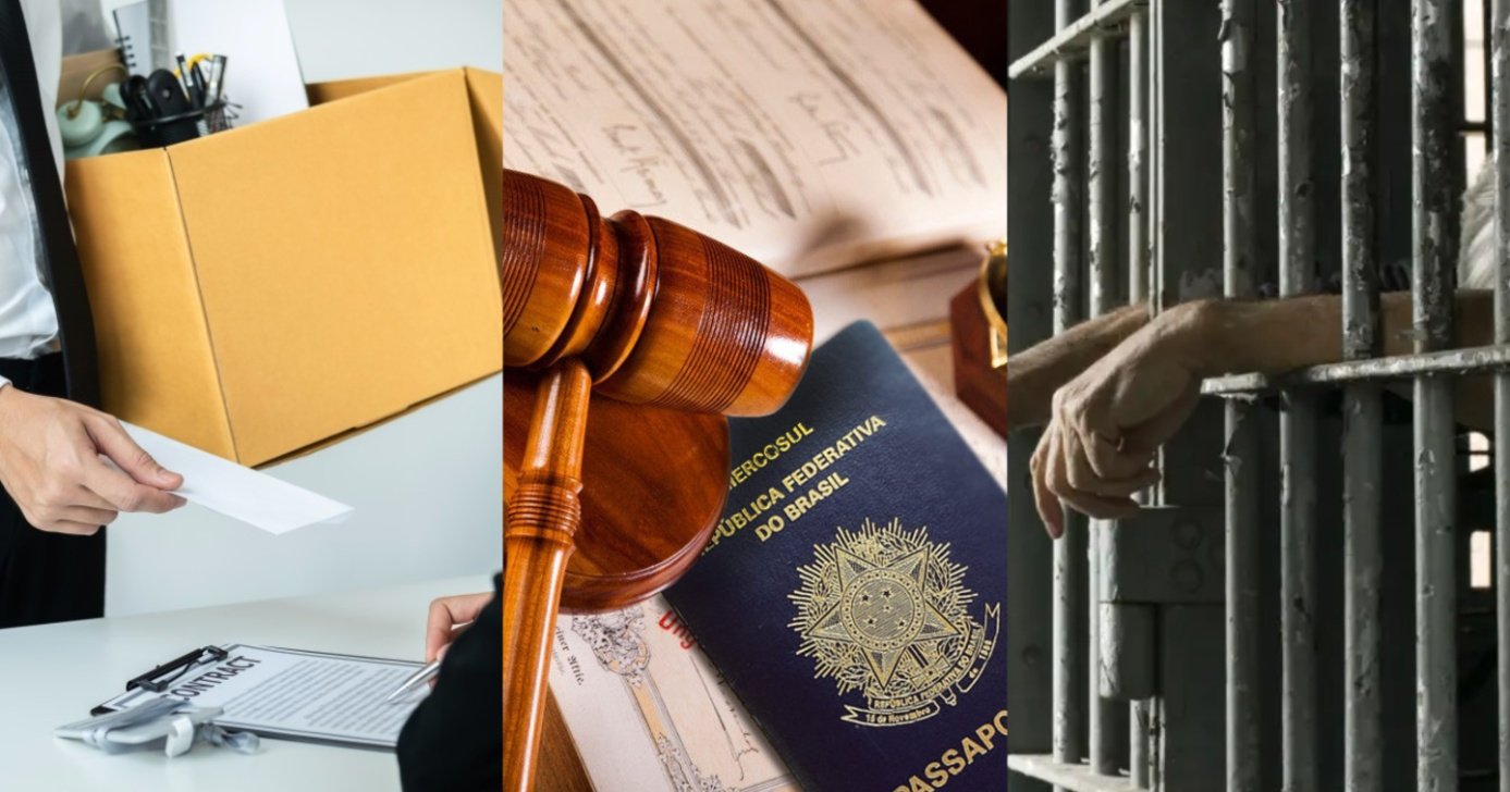 Lei trabalhista em vigor traz 2 punições por 1 atitude de CLTs - Foto: Montagem