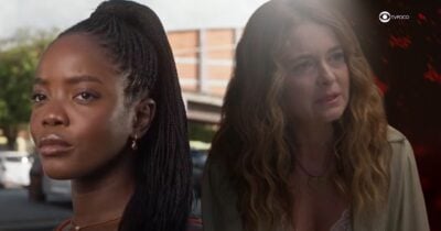 Leona e Filipa em Dona de Mim (Foto: Reprodução / Globo / Montagem TV Foco)