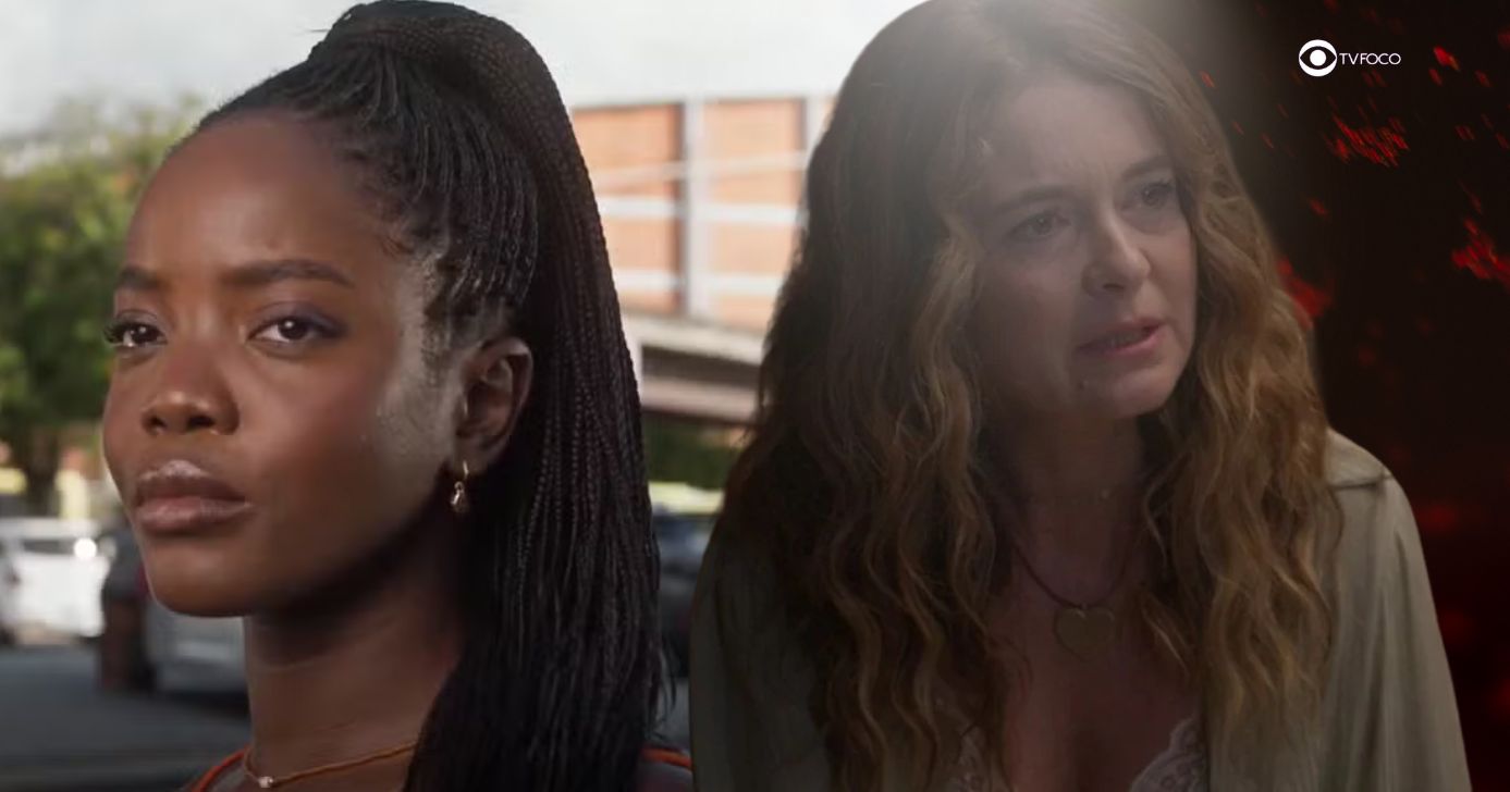 Leona e Filipa em Dona de Mim (Foto: Reprodução / Globo / Montagem TV Foco)