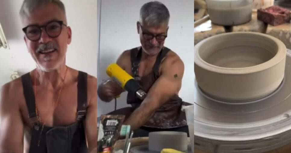 O famoso ator falou sobre como tem vivido após mudar de país (Foto: Reprodução/Montagem TV Foco)