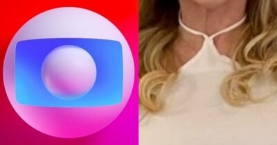 Apresentadora loira dá rasteira na Globo e faz retorno no SBT (Foto: Reprodução/TV Globo/Montagem TV Foco)