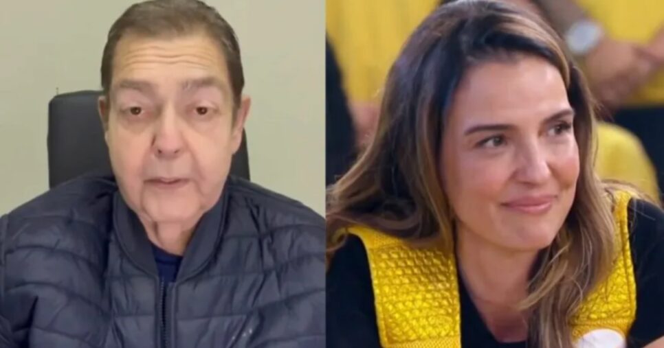 Faustão surge no SBT e faz esposa chorar no Dia das Mães (Foto: Reprodução/ Internet)