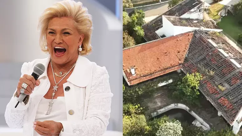 Mansão abandonada de Hebe Camargo vai a leilão (Foto: Reprodução/ Internet)
