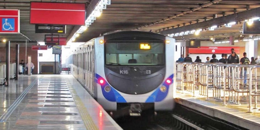 Metrô da Linha 3-Vermelha (Foto: Reprodução / Jean Carlos)

