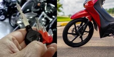 Moto baratinha bate de frente com a cinquentinha amada da Honda (Foto: Internet)