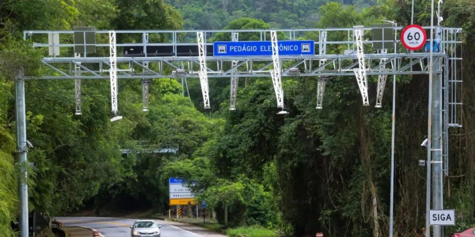 As regras valem também para os pedágios free flow (Reprodução: Internet)