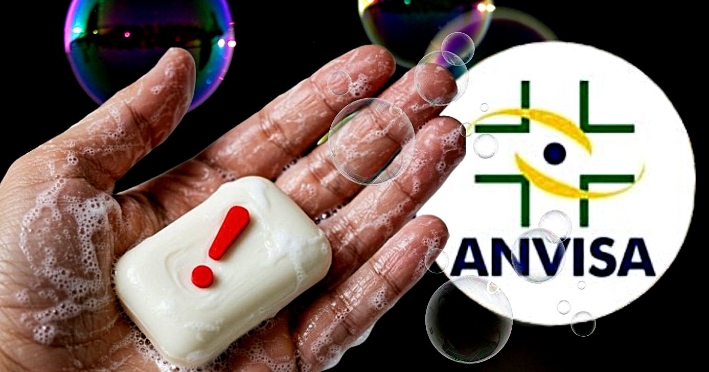 ANVISA proíbe sabonete nº1 após risco (Foto Reprodução/Montagem/Tv Foco/Canva/GMN)