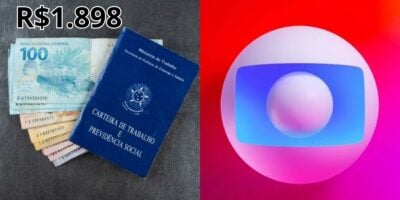 Salário Mínimo de R$1.898 confirmado na Globo (Reprodução: Montagem TV Foco)