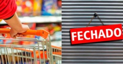 Rede de supermercados nº1 fecha portas em Curitiba e coloca todos os bens à leilão no PR - Foto: Montagem