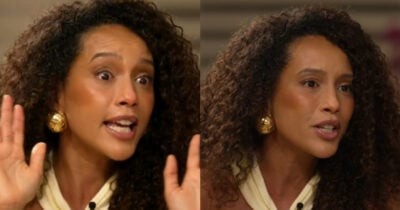 Taís Araújo chora com situação com Lázaro Ramos e os filhos (Foto: Reprodução/Montagem TV Foco)
