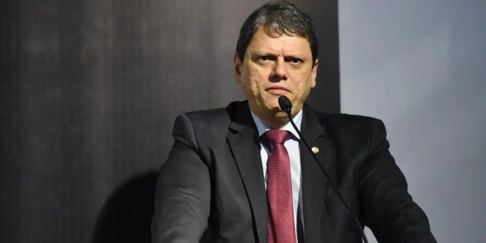 Tarcísio de Freitas enviou a proposta para a Alesp (Reprodução: Cleiby Trevisan)