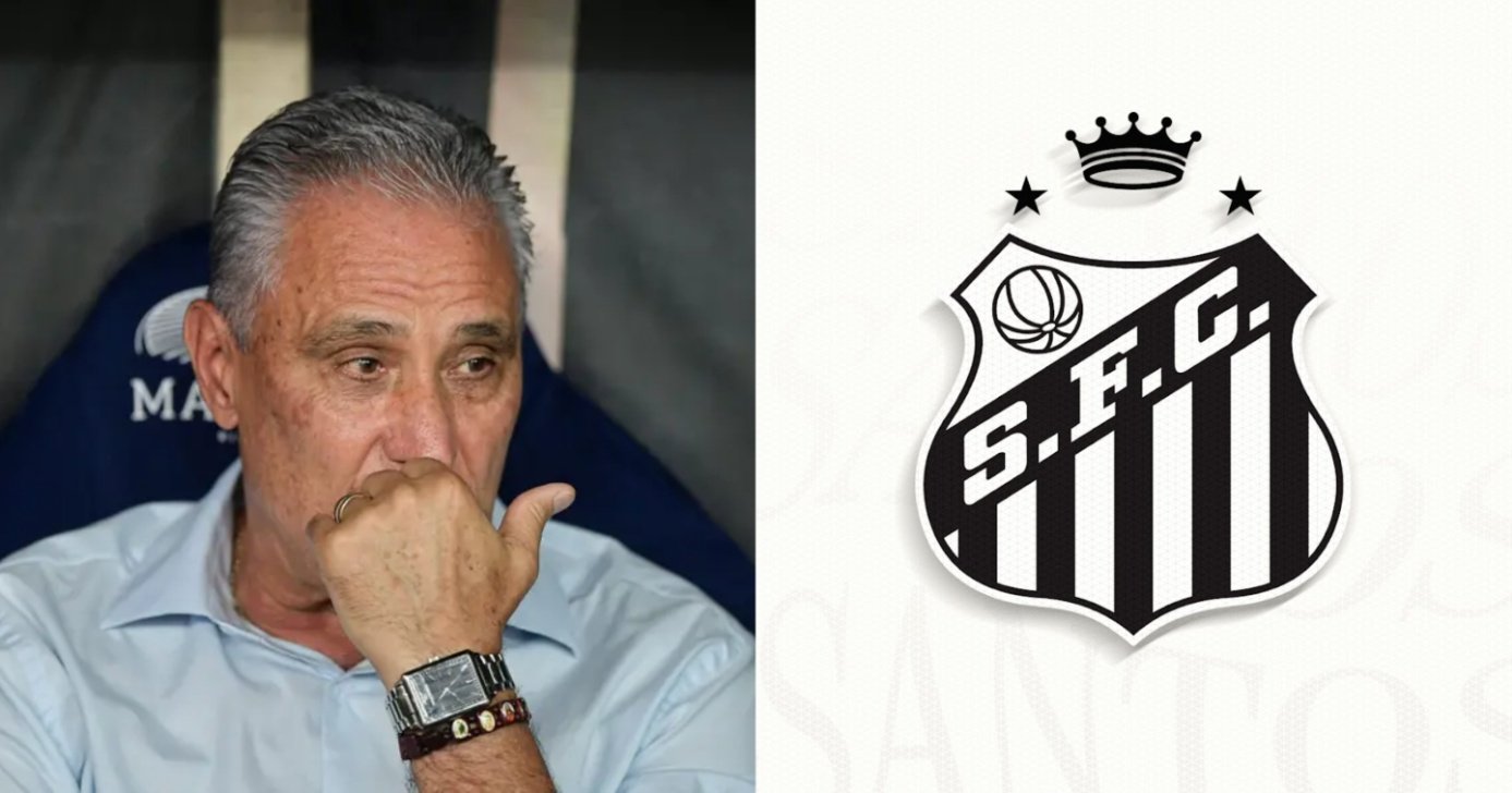 Tite tem veredito de contratação no Santos - Foto: Montagem / TV FOCO