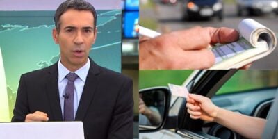 Tralli confirma proibição a lista de motoristas no JH (Reprodução: Globo)