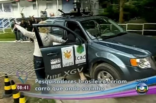 ana maria braga tombo de carro 22/04