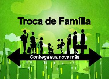 troca de familia